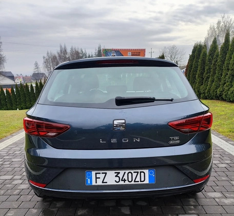 Seat Leon cena 49900 przebieg: 50000, rok produkcji 2020 z Obrzycko małe 254